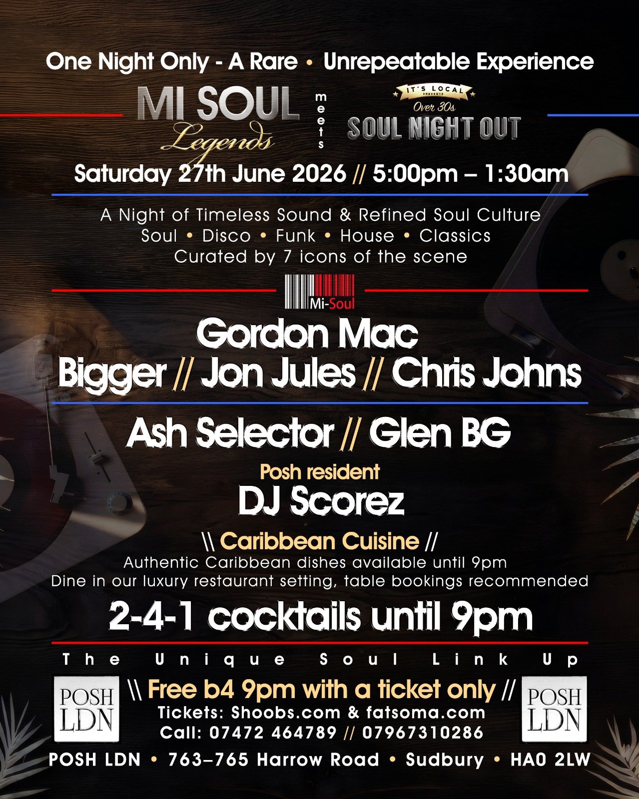 Mi-Soul Legends × Soul Night Out – Back