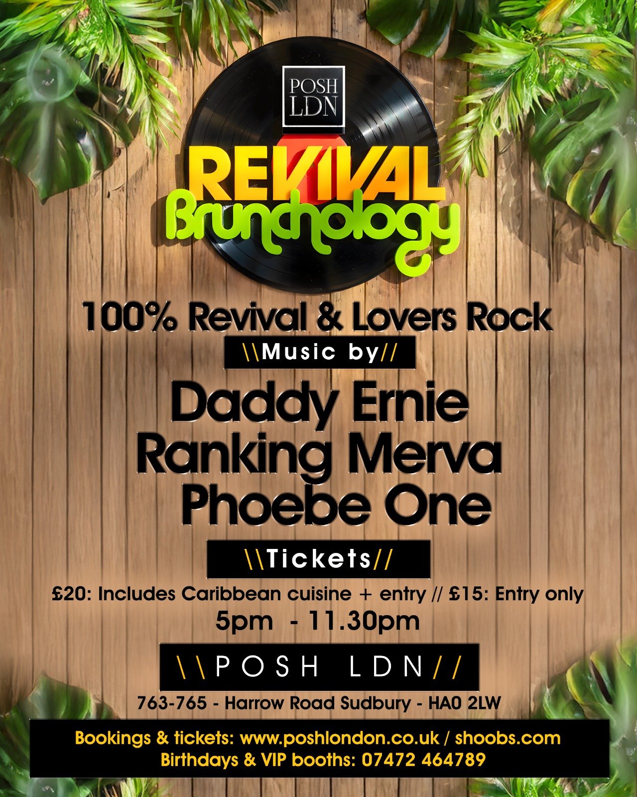Revival Brunchology – Back