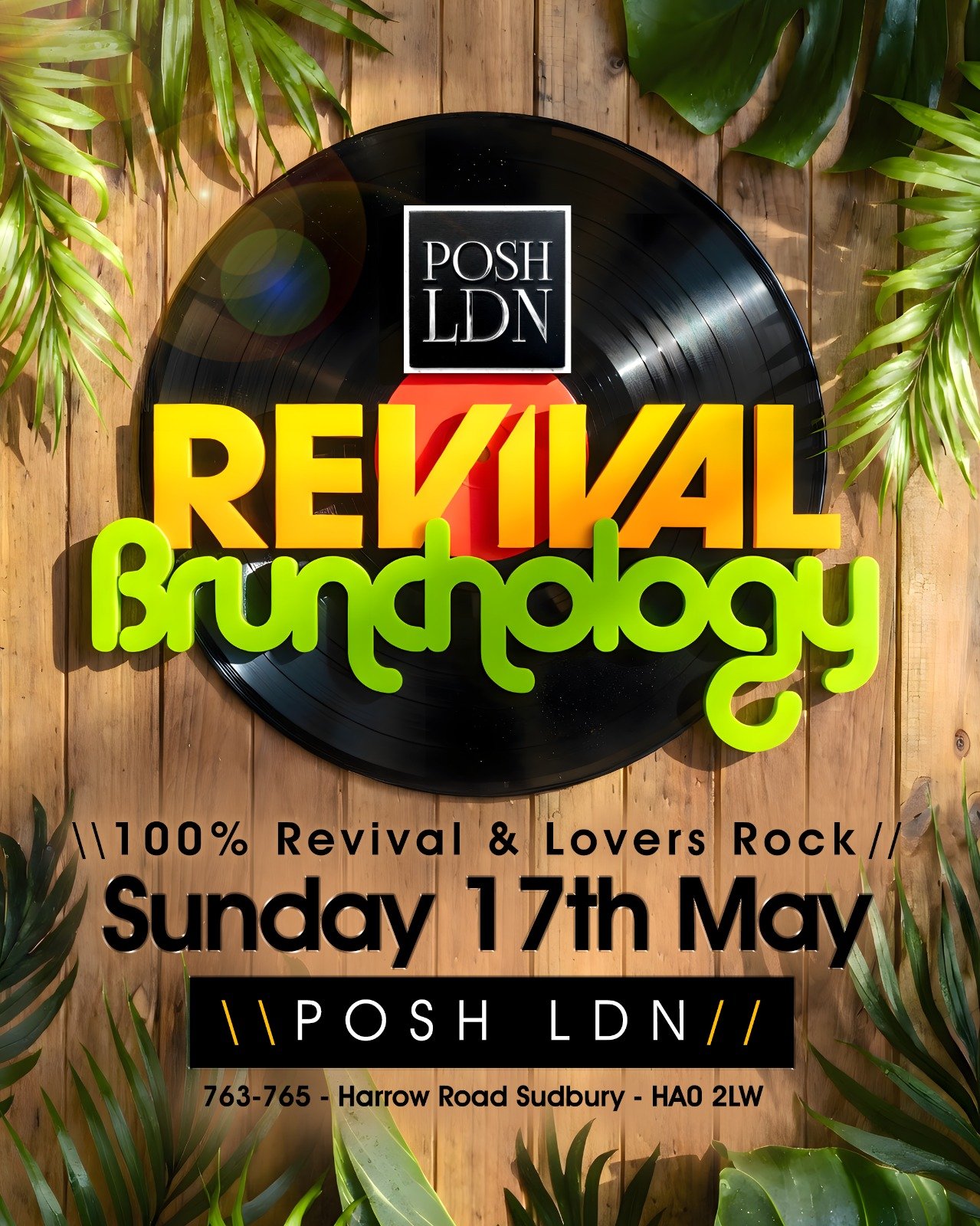 Revival Brunchology – Front